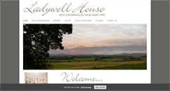 Desktop Screenshot of ladywellhousefife.co.uk